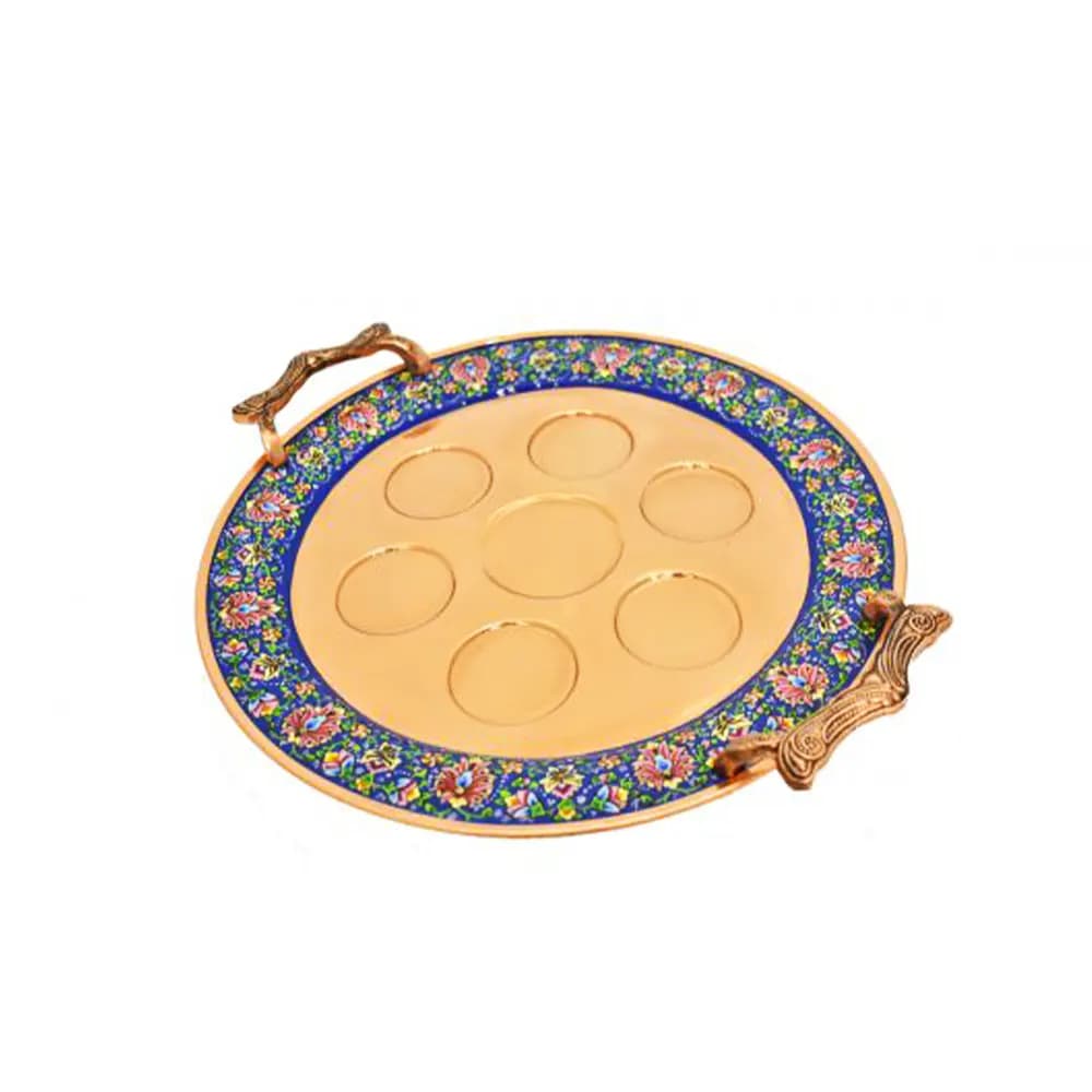 سرویس چای خوری مس و پرداز 6 نفره کد 288 — تصویر ۱۱