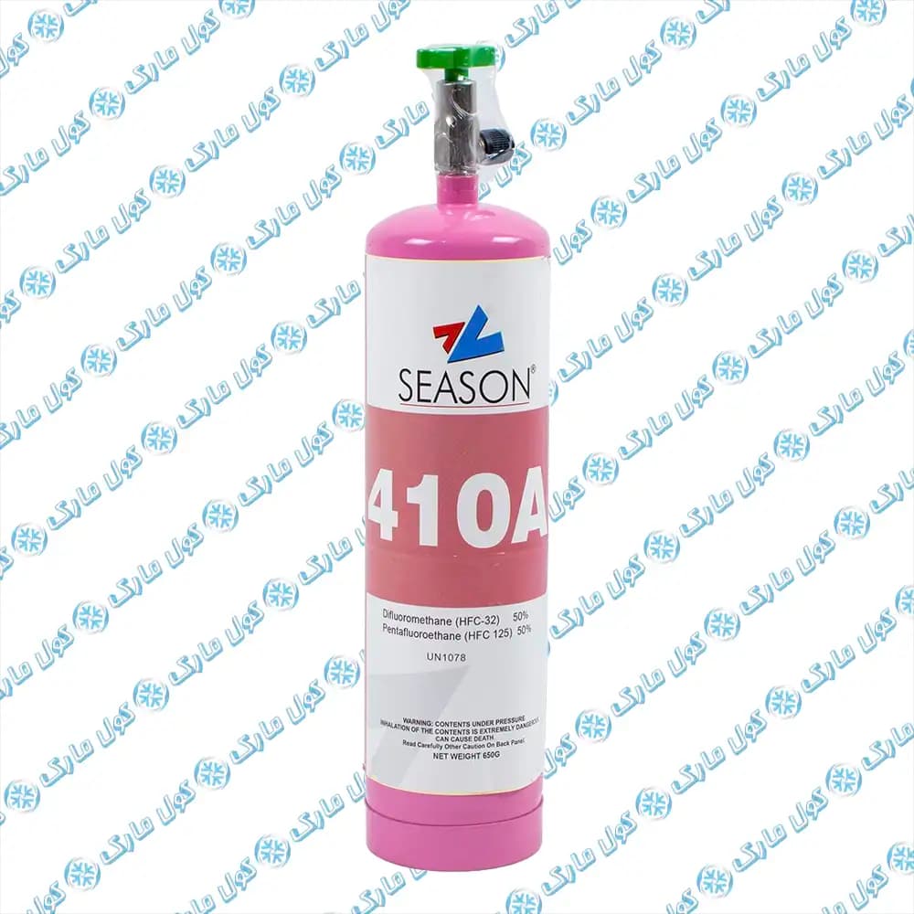 کپسول گاز R410A سیزن وزن خالص 650 گرم با شیر — تصویر ۱۰