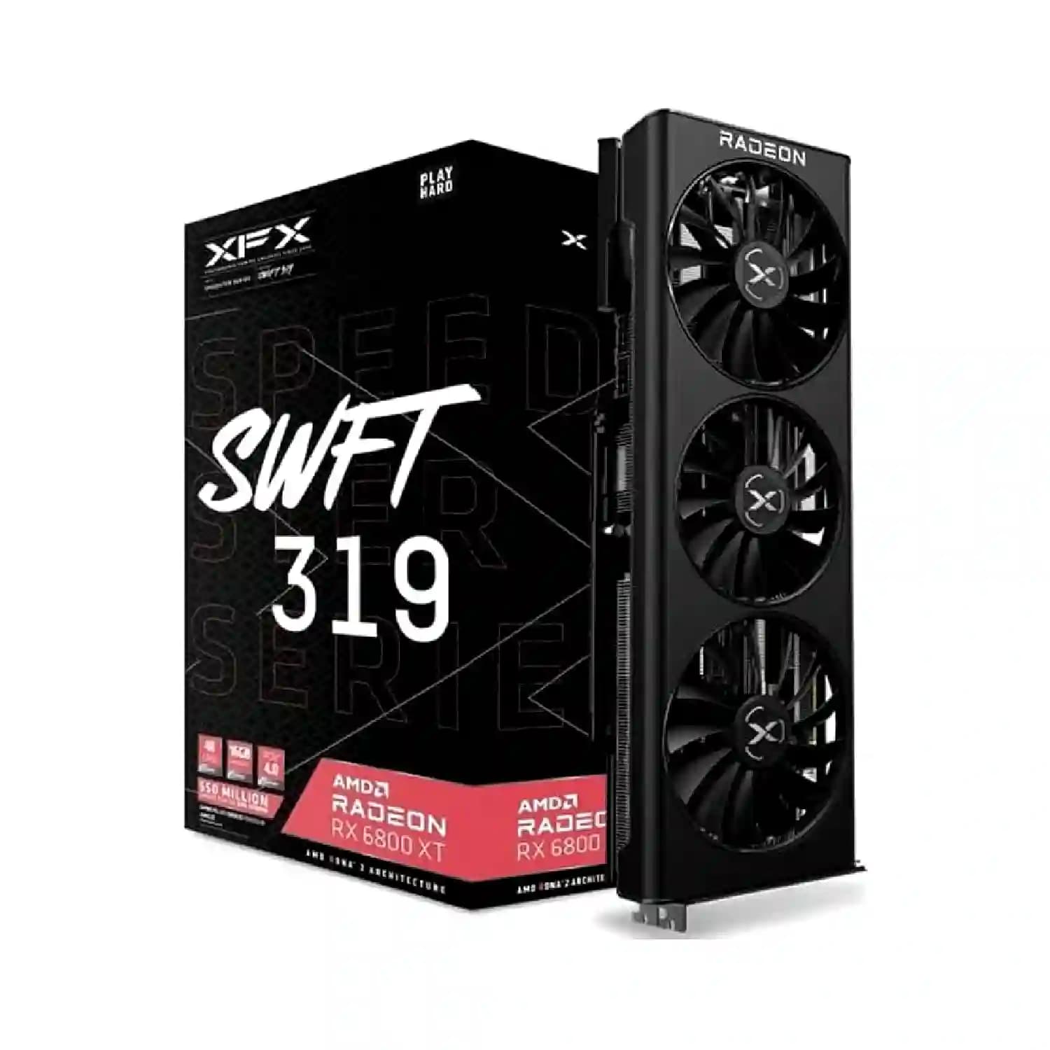 کارت گرافیک ایکس اف ایکس XFX SWFT 319 RX 6800 16GB (استوک تمیز) — تصویر ۴