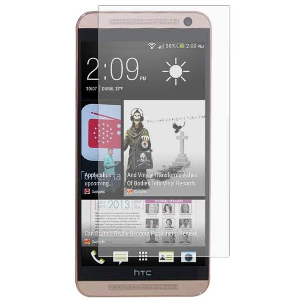 محافظ صفحه نمایش شیشه ای HTC E9 plus — تصویر ۲