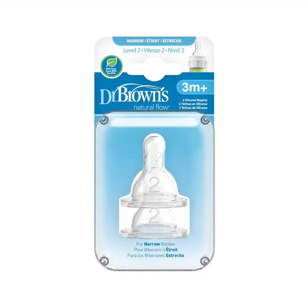 سرشیشه دو عددی باریک لول2 +3 dr browns