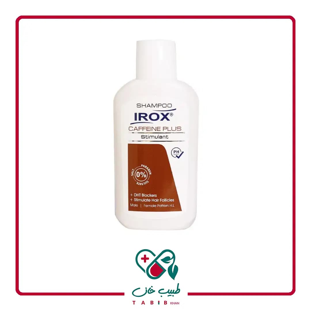 شامپو کافئین پلاس ایروکس مناسب موهای دارای ریزش 200 گرم/Irox Caffeine Plus Anti loss Shampoo 200 g — تصویر ۵