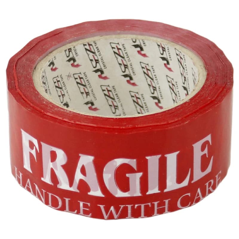 چسب پهن رنگی 5 سانتی متر Fragile — تصویر ۶