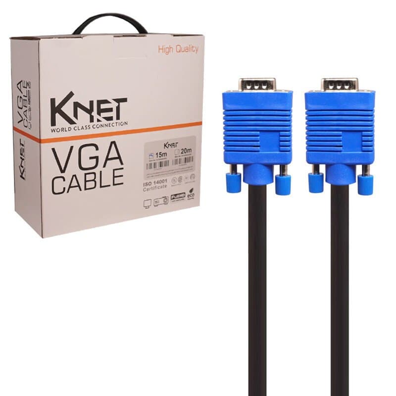 کابل VGA کی نت K-C184 طول 15 متر — تصویر ۵