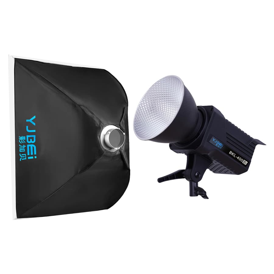 کیت حرفه ای ویدیو لایت BKL-400 با بکگراند و پایه B-kit31 — تصویر ۳