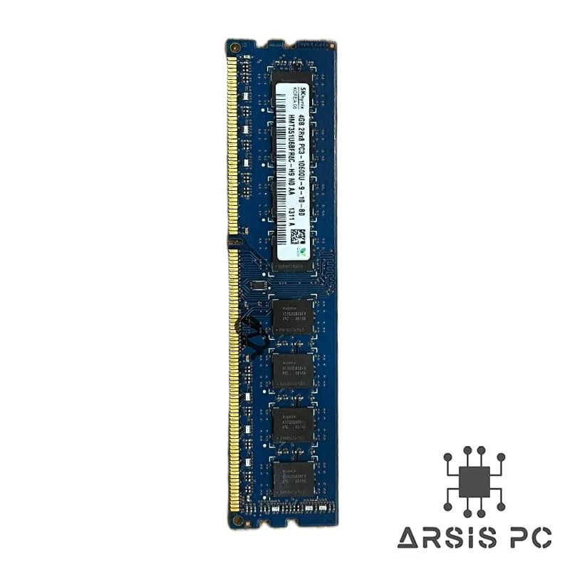 رم کامپیوتر اسکی هاینیکس مدل HMT351U6BFR8C-H9 ظرفیت 4 گیگابایت DDR3 1333MHz