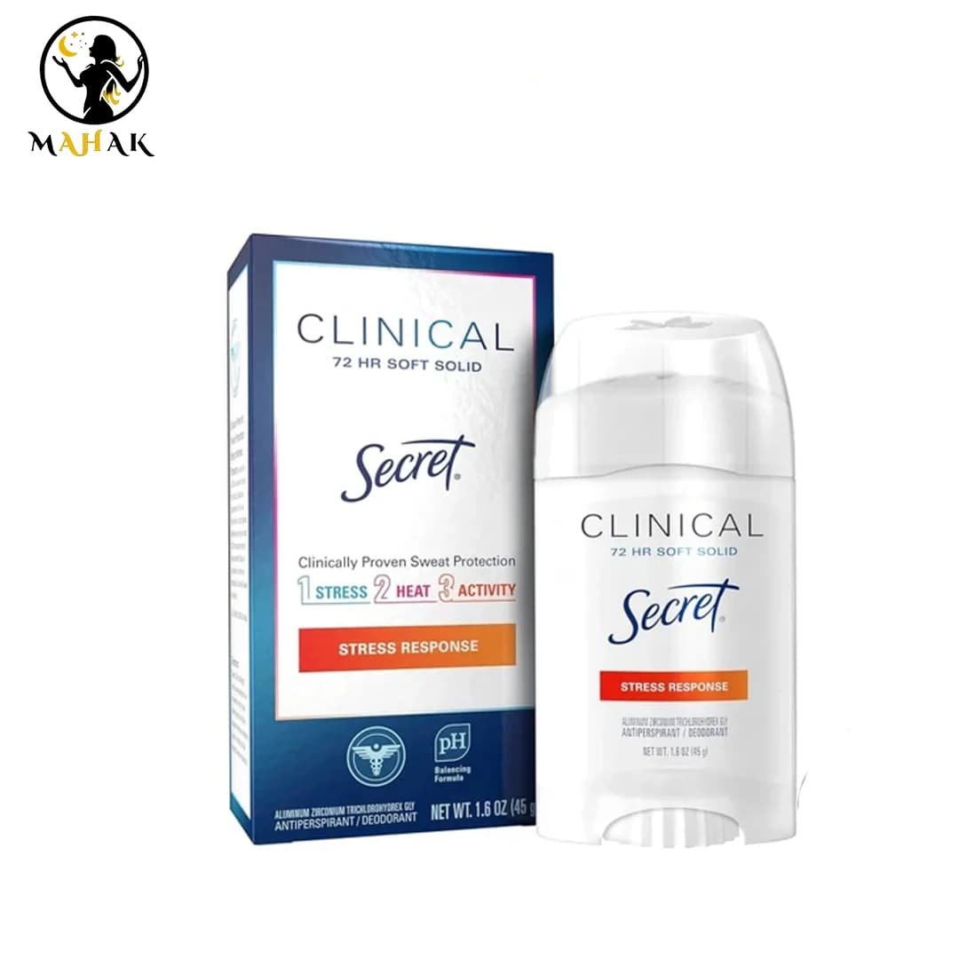 مام کرمی ضد تعریق سکرت کلینیکال مدل Stress Response حجم 45 گرم — تصویر ۴