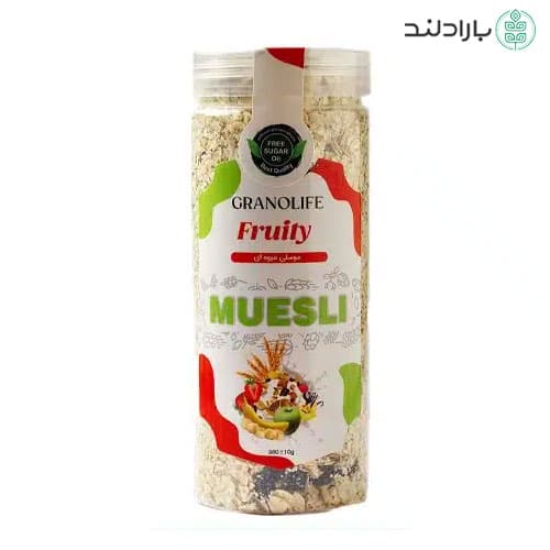 موسلی میوه ای | حاوی میوه های خشک | بدون گلوتن | 370 گرم