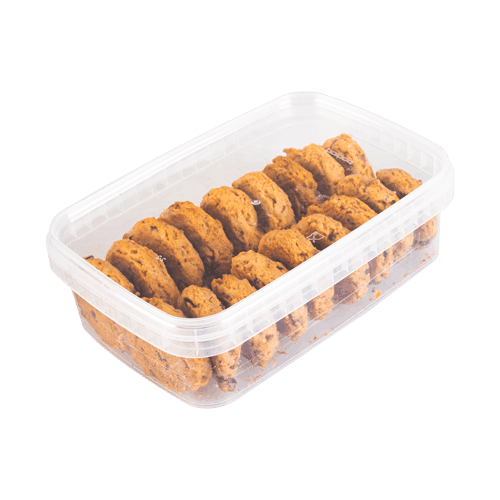 کوکی رژیمی پروتئینه گردو کشمشی جوپرو 350 گرمی (شیرین شده با استویا) — تصویر ۳