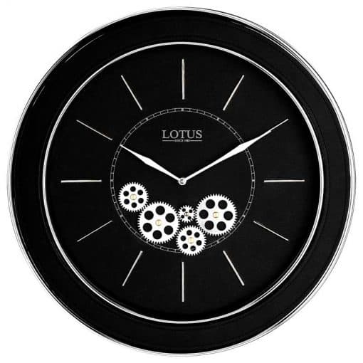ساعت چرخ دنده ای دیواری لوتوس مدل TOPSFIELD-GC-300301رنگ SILVER — تصویر ۶
