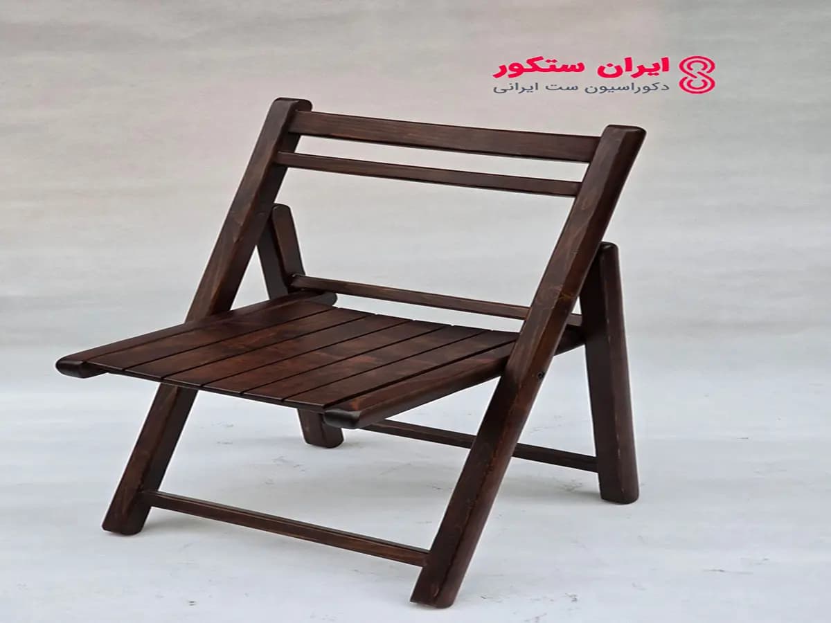 صندلی چوبی تاشو ايران ستكور — تصویر ۶