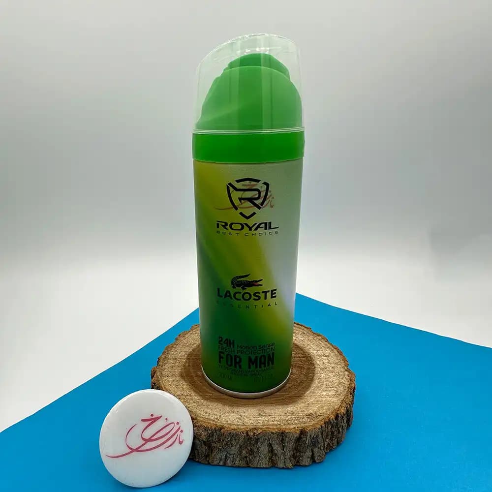 اسپری خوشبو کننده بدن رویال Royal مردانه مدل لاگوست LACOSTE حجم 200 میلی لیتر