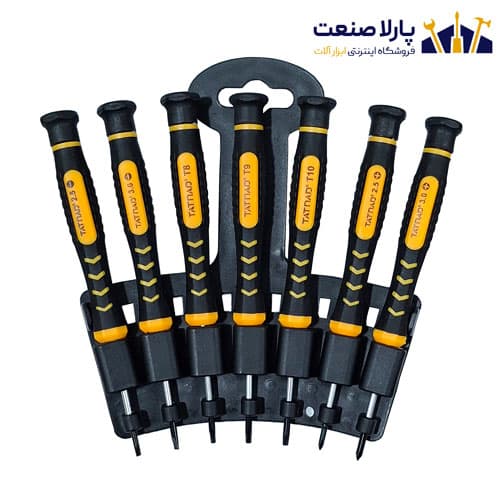 ست 7 عددی پیچ گوشتی موبایلی تاتناد مدل 384
