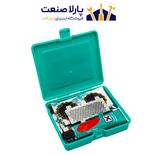 چسب و وصله پنچرگیری تیوب مدل TT-12 مجموعه 12 عددی — تصویر ۱۲