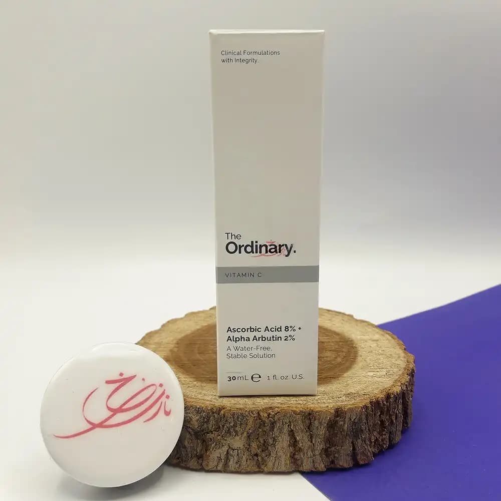 سرم ضد لک و روشن کننده اوردینری Ordinary Ascorbic Acid 8% + Alpha Arbutin 2% حجم 30 میلی لیتری (های کپی) — تصویر ۴