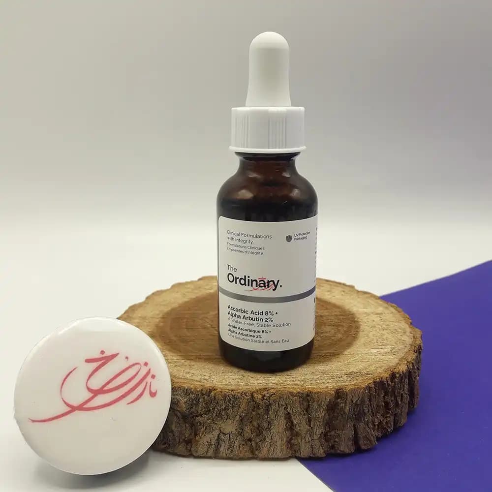 سرم ضد لک و روشن کننده اوردینری Ordinary Ascorbic Acid 8% + Alpha Arbutin 2% حجم 30 میلی لیتری (های کپی) — تصویر ۳