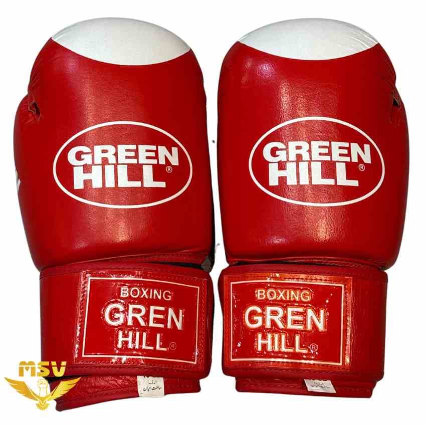 دستکش بوکس گرین هیل | Green Hill چرم درجه یک سر گرد در 2 رنگ | مشابه اورجینال — تصویر ۶