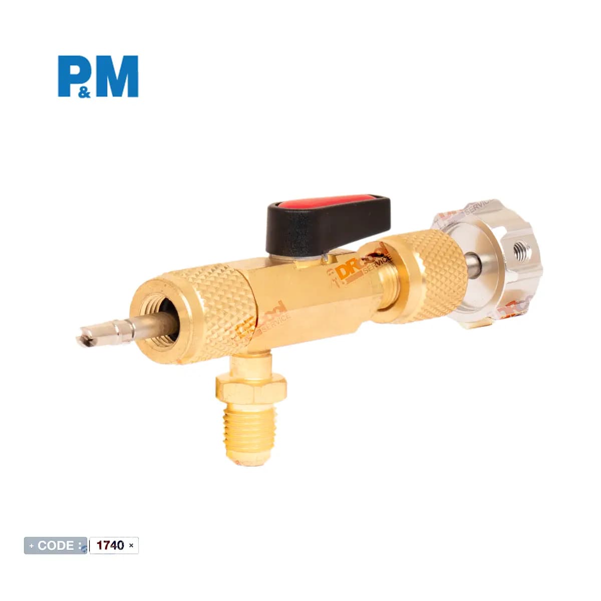 سوزن باز كن پی ام p&m شیر سرویس کولر گازی — تصویر ۷