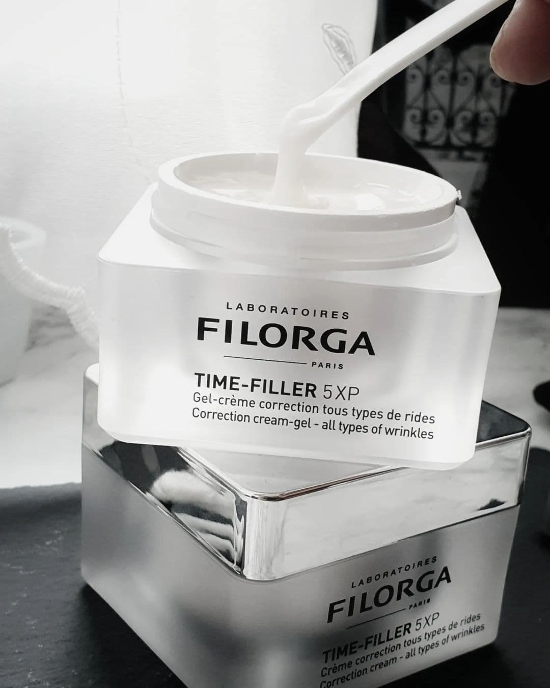 کرم ضدچروک قوی فیلورگا مدل Time-Filler 5XP مناسب پوست نرمال تا خشک حجم 50 میل — تصویر ۴