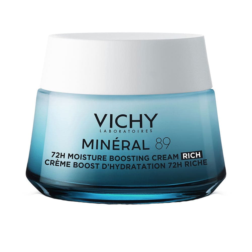 کرم مرطوب کننده 72 ساعته ویشی مدل Mineral 89 مناسب پوست خشک و حساس حجم 50 میل