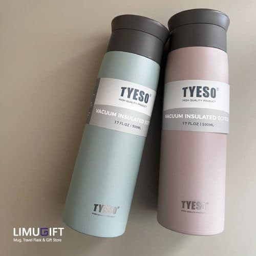 تراول ماگ درب پیچی 500 میل تایسو (TYESO) کد 0019 — تصویر ۱۲
