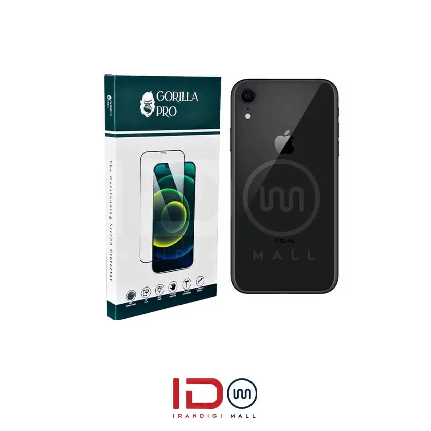 گلس و محافظ هیدروژلی (شفاف) بدنه گوشی اپل مدل iPhone XR — تصویر ۴