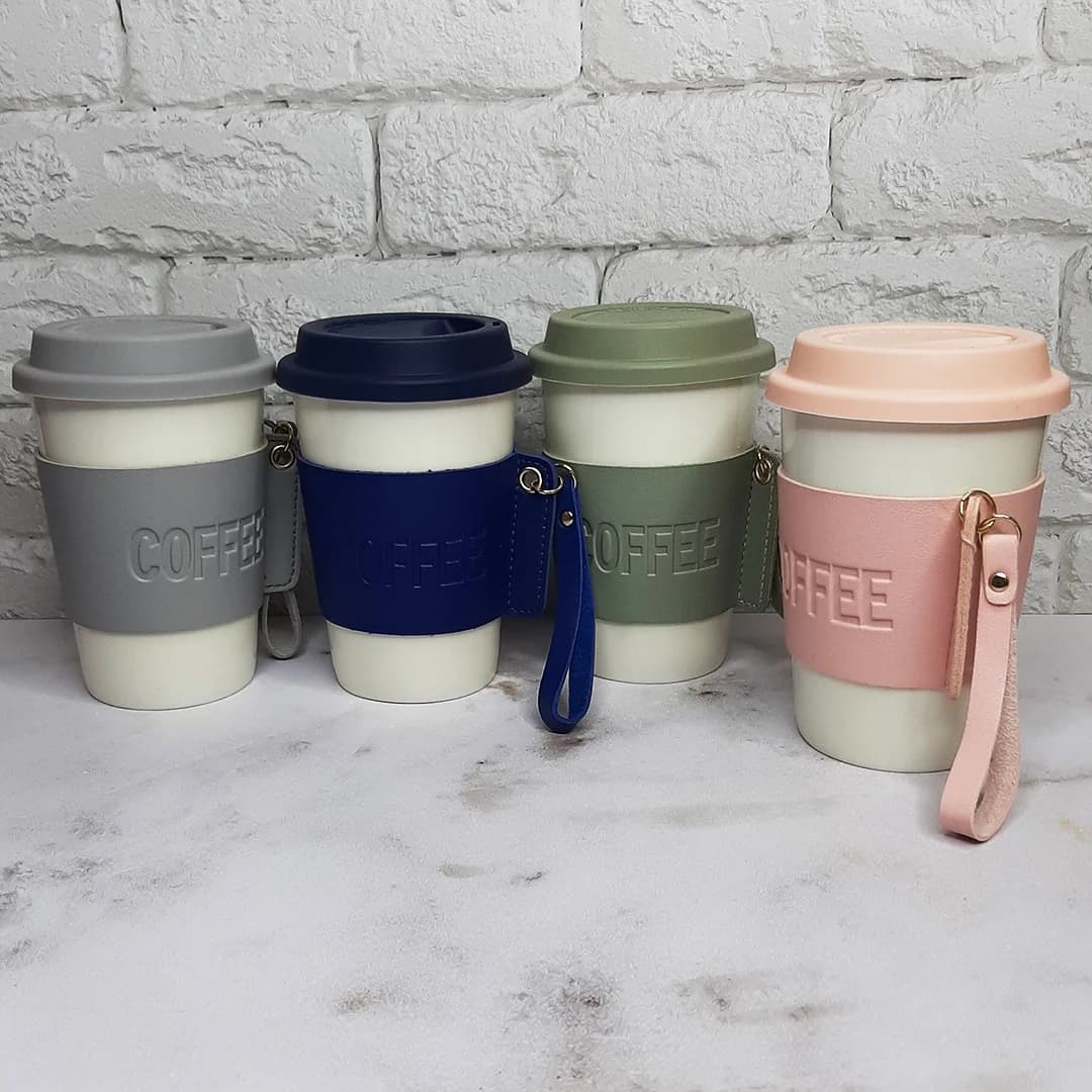 ماگ سرامیکی بنددار طرح Coffee