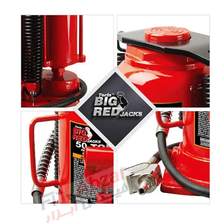 جک روغنی بادی 35 تن بیگ رد BIG RED مدل TRQ35002 — تصویر ۷