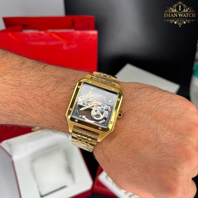 ساعت مچی کارتیر مردانه اتوماتیک Cartier Automatic CRA88 — تصویر ۴