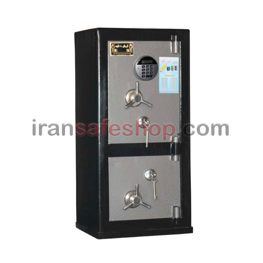 گاوصندوق ایران کاوه مدل kn850 DKRDدو طبقه رمز دیجیتال