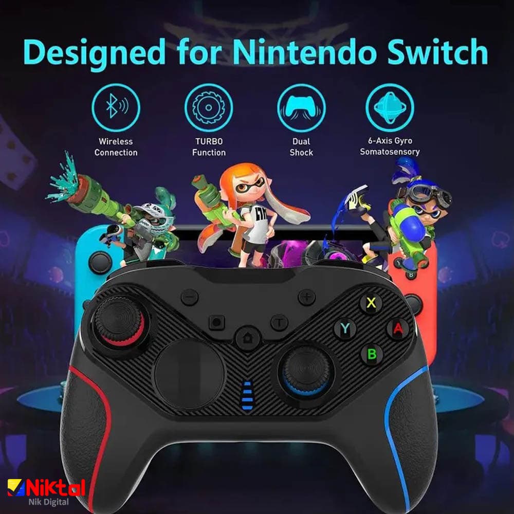 دسته بازی بی سیم مدل S818 – سازگار با PlayStation | Xbox | PC | Android | IOS — تصویر ۱۰