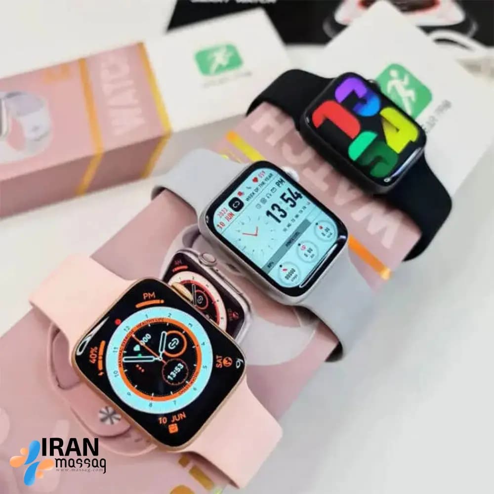 ساعت هوشمند آیجویر مدل DT8 MINI – با سنسور ضربان قلب و بلوتوث نسخه 5 — تصویر ۵