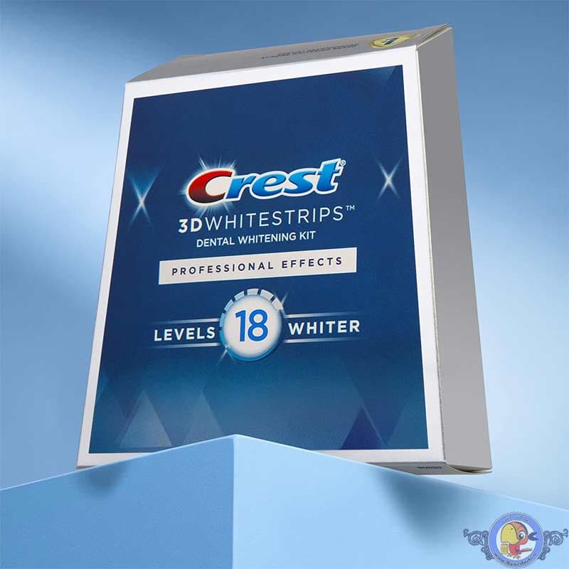 چسب سفید کننده دندان کرست Crest 3D Whitestrips — تصویر ۱۰