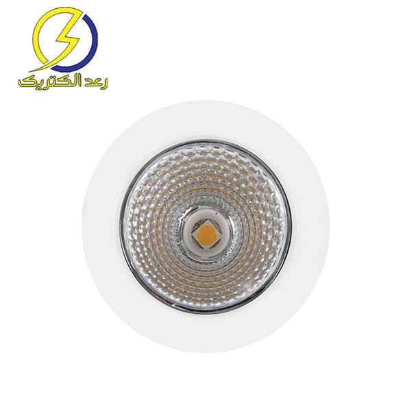 چراغ LED دانلایت آریانا توکار دهانه 6 سانتی متری 6 وات رفلکتور مازی نور — تصویر ۲
