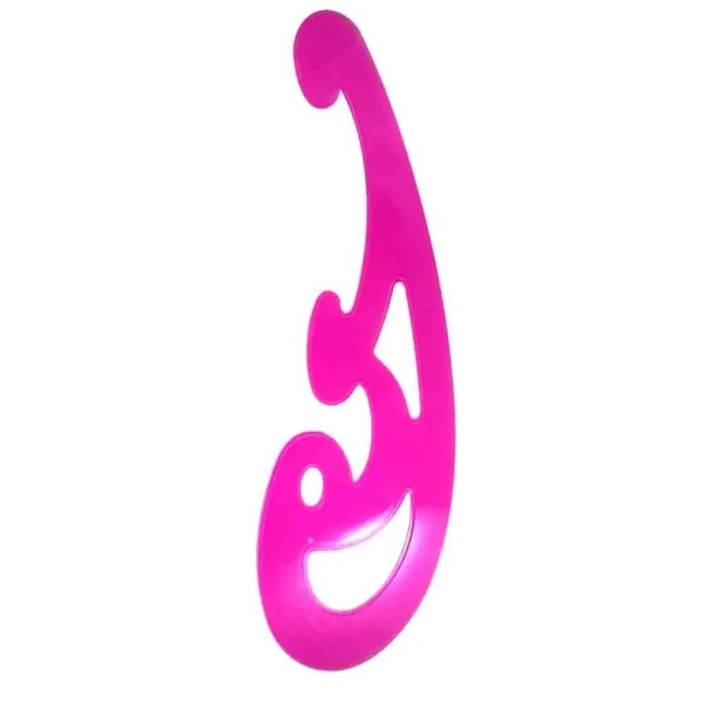 خط کش خیاطی مدل شابلون پیستوله بسته 3 عددی — تصویر ۸