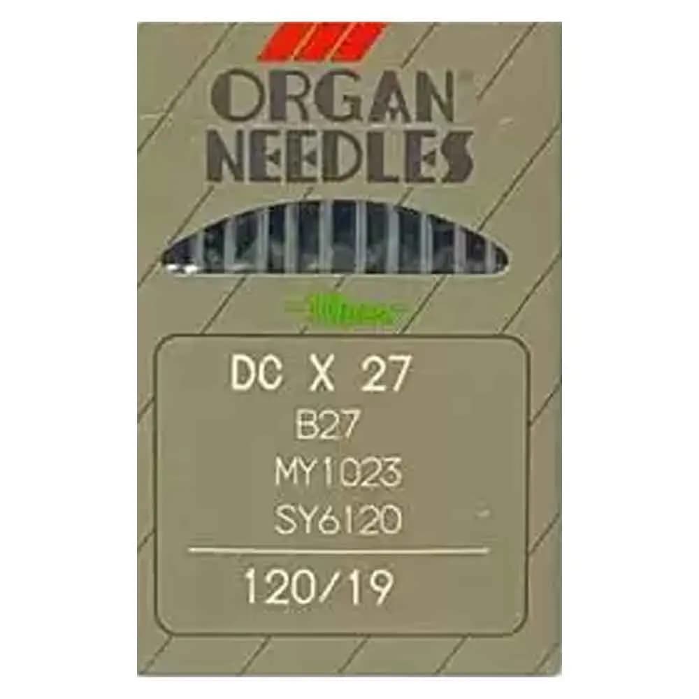 سوزن چرخ خیاطی صنعتی راسته دوز ارگان مدل دی سی DC سایز 19 بسته 10 عددی — تصویر ۲