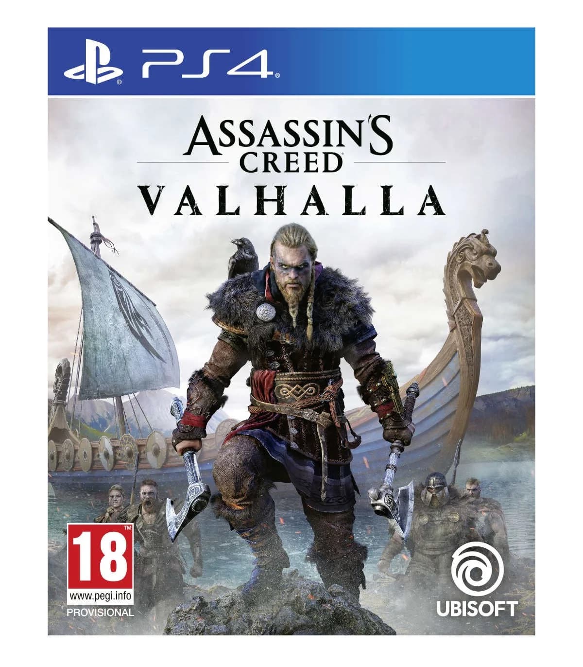دیسک Assassin’s creed valhalla کنسول PS4 کارکرده — تصویر ۲