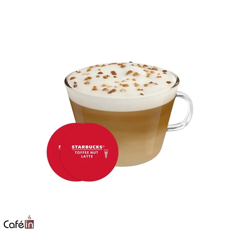 کپسول قهوه دولچه گوستو استارباکس مدل Toffee Nut Latte — تصویر ۸