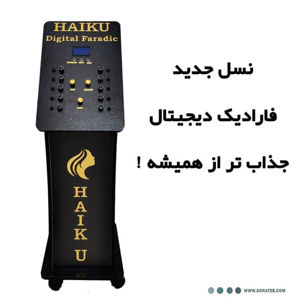 دستگاه لاغری و عضلهساز فارادیک ۱۰ کانال هایکو (Haiku)