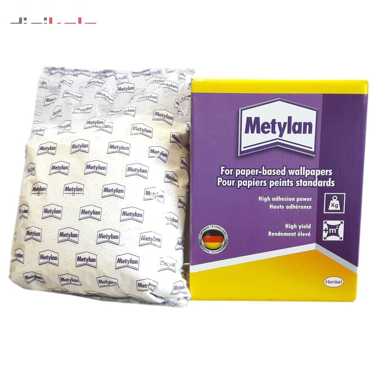 چسب کاغذ دیواری متیلان مدل هنکل مقدار ۹۰۰ گرم — تصویر ۳
