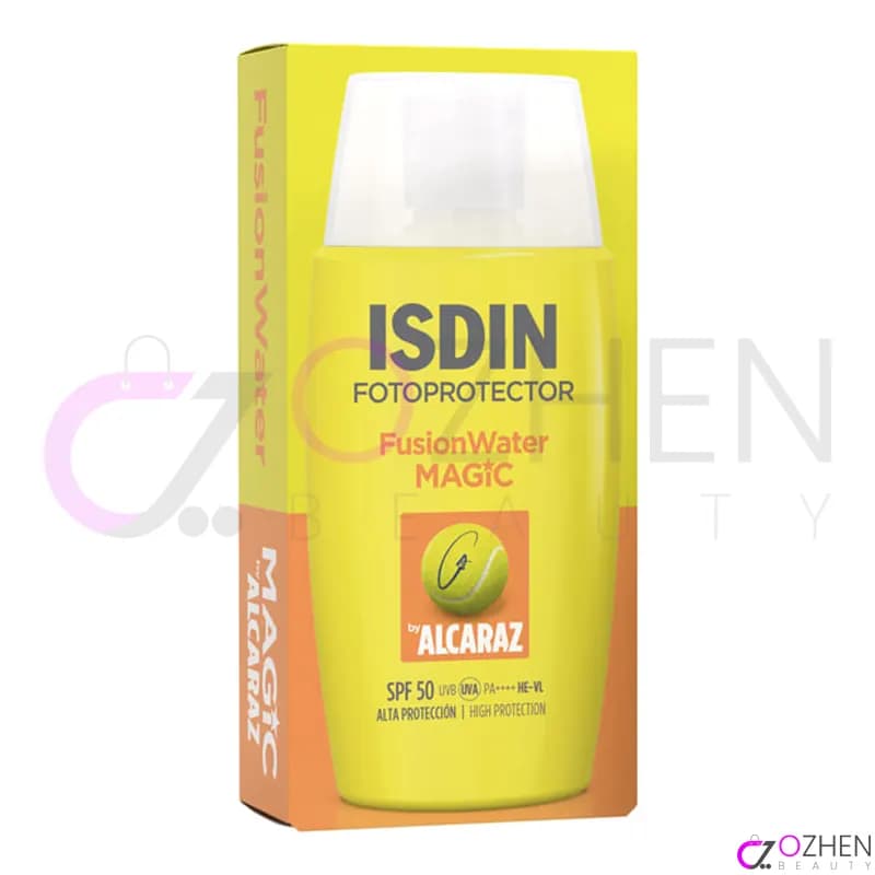 ضد آفتاب فیوژن واتر ایزدین Isdin Fusion Water مدل Alcaraz حجم 50 میل — تصویر ۴