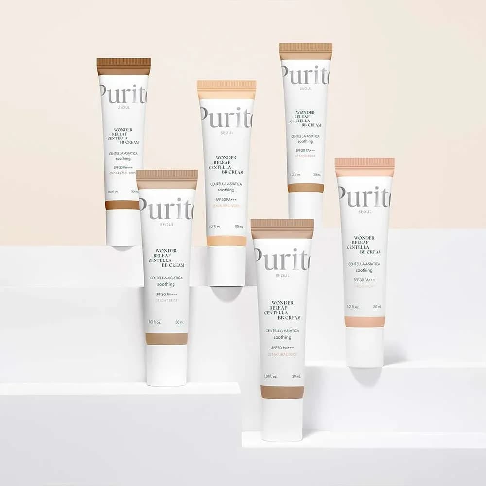 ب ب کرم سنتلا پیوریتو purito شماره 15رنگ Rose Ivory حجم 30 میل — تصویر ۵
