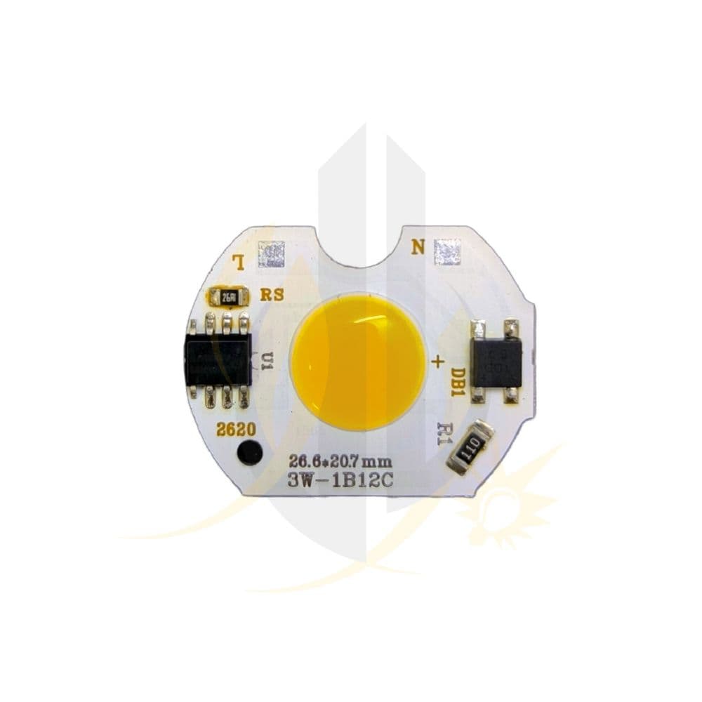 چیپ 3 وات برق مستقیم cob 3w 220V — تصویر ۱۲