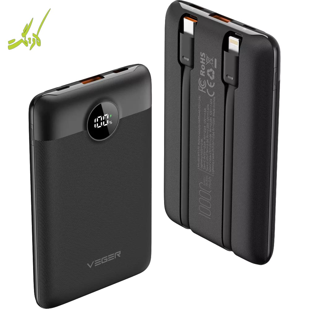 پاوربانک برند وگر مدل VEGER PowerBank C11 10000 W1170 — تصویر ۱۰
