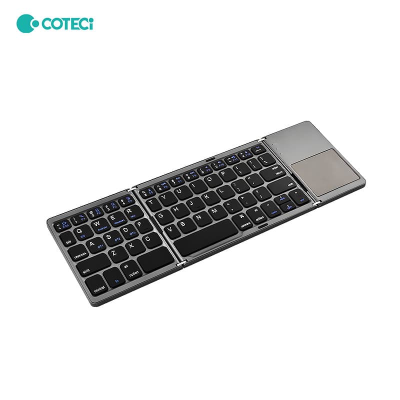 کیبورد بیسیم کوتتسی مدل OF-033 به همراه تاچ پد — تصویر ۱۱