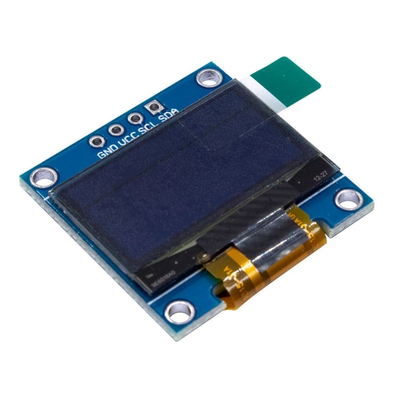 ماژول OLED 0.96 inch I2C دو رنگ زرد-آبی رزولیشن 128×64 — تصویر ۹