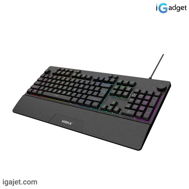 کیبورد گیمینگ هیسکا مدل HX-KEG405 — تصویر ۳