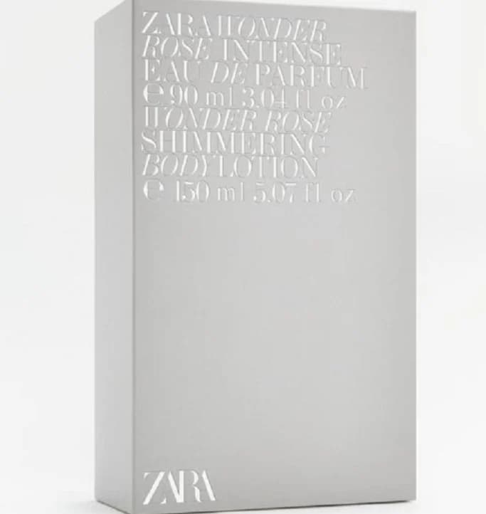 پک عطر زنانه زارا وندر رز ۹۰ میل + کرم دست ۱۵۰ میل – ZARA WONDER ROSE Gift Set — تصویر ۳