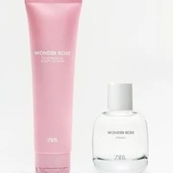 پک عطر زنانه زارا وندر رز ۹۰ میل + کرم دست ۱۵۰ میل – ZARA WONDER ROSE Gift Set