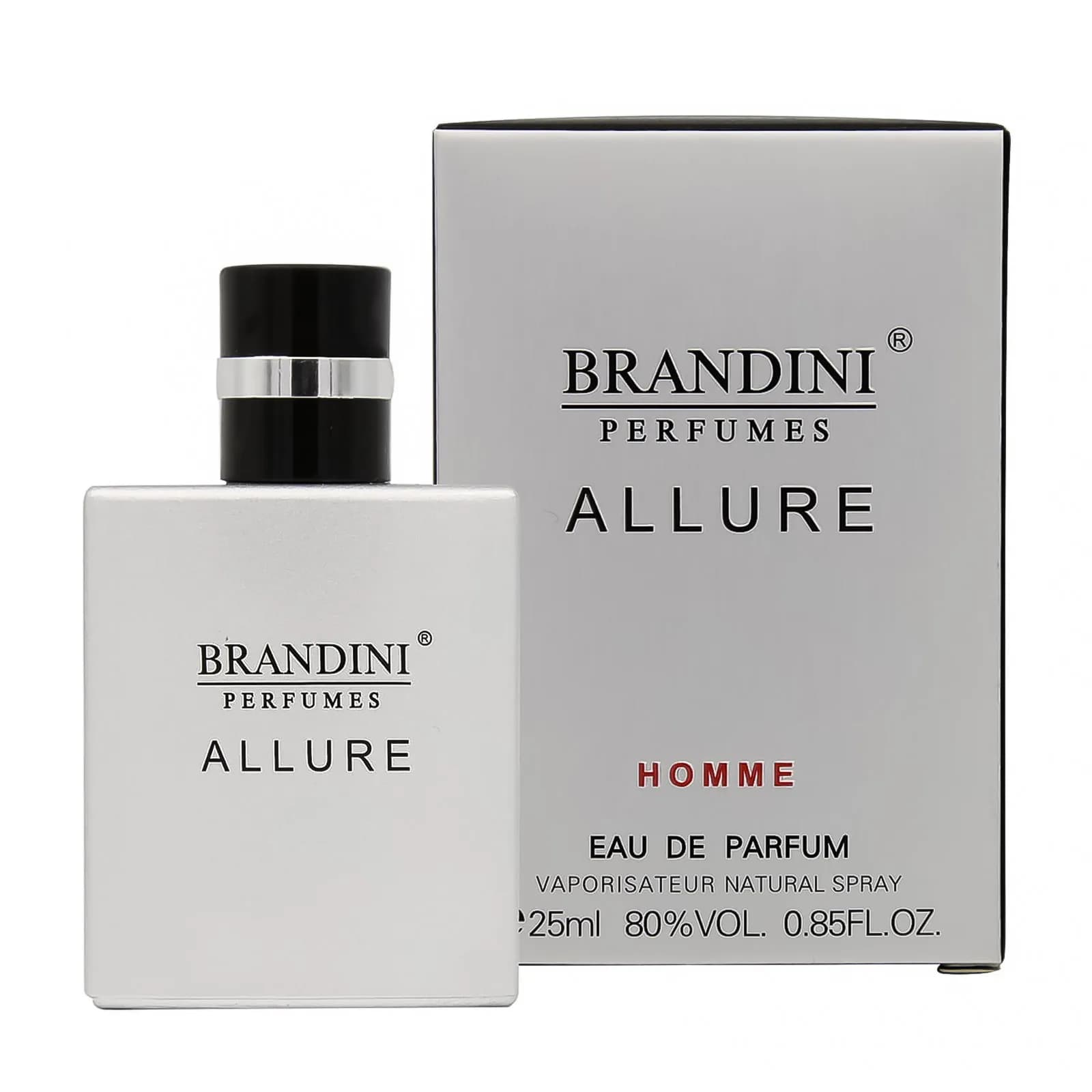 عطر جیبی مردانه برندینی الور – ۳۳ میل – Brandini Allure